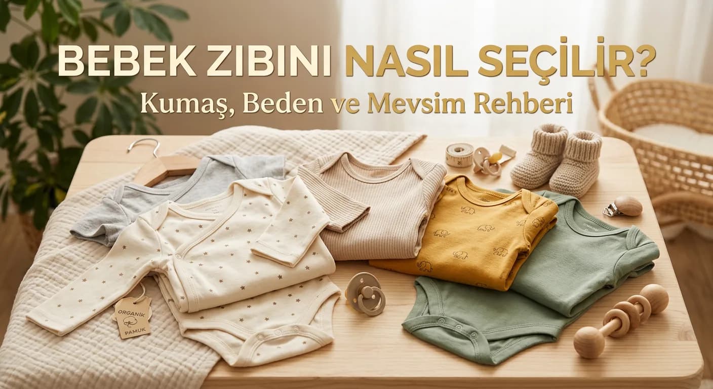 Bebek Zıbını Nasıl Seçilir? Kumaş, Beden ve Mevsim Rehberi